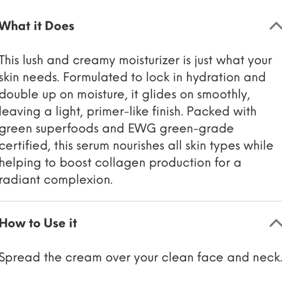 Tuvegan green glow cream  - Picture 2 of 2
